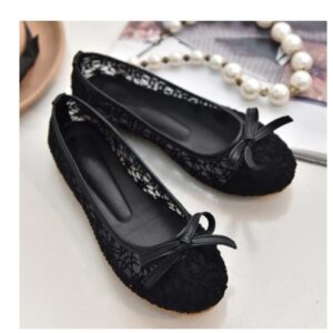 Hollow Breathable Lace Mesh Shoes For Women