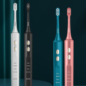 Caredite Newest Travel Electronic Toothbrush With Ultraviolet Disinfection Function Case Suit, 4 Cleaning Modes With 3 Power Model, 45 Days Long Lasting Battery Life
