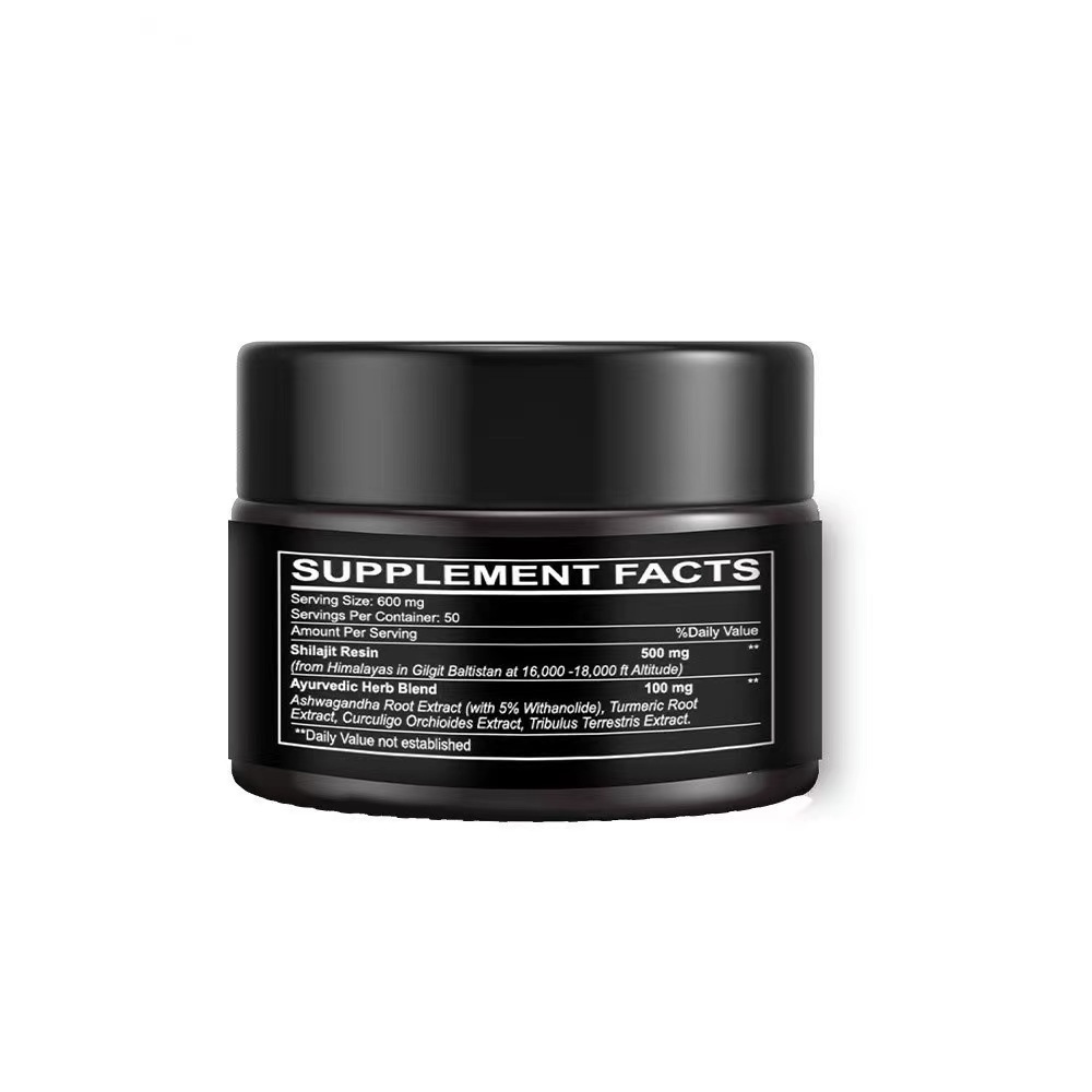 Shilajit Pure Himalayan 50 Grams Natural Organic Shilajit Resin,Golden Grade Shilajit Supplement For Men And Women With 80 Trace Minerals & Fulvic Acid For Energy, Immune Support