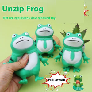 Trend Cartoon Little Frog Toy Vent Decompression Decompression Paste Toy Lonely Little Frog Doll Toy