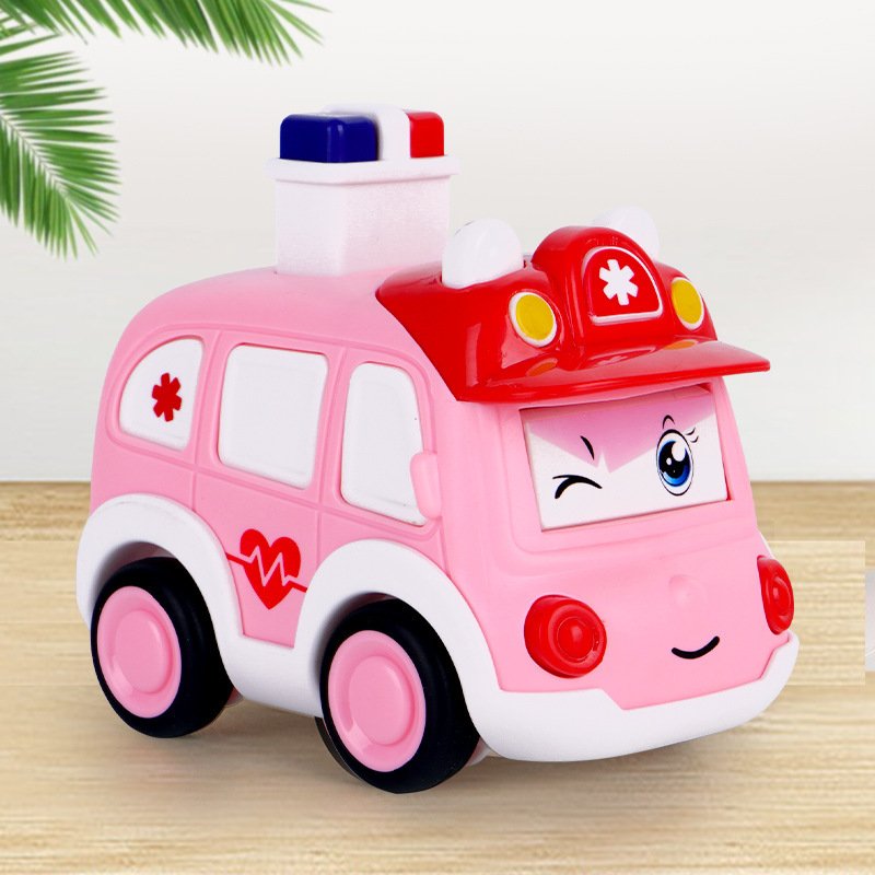Children's Cartoon Police Car Toy Boy Stall Toy Car - Image 6